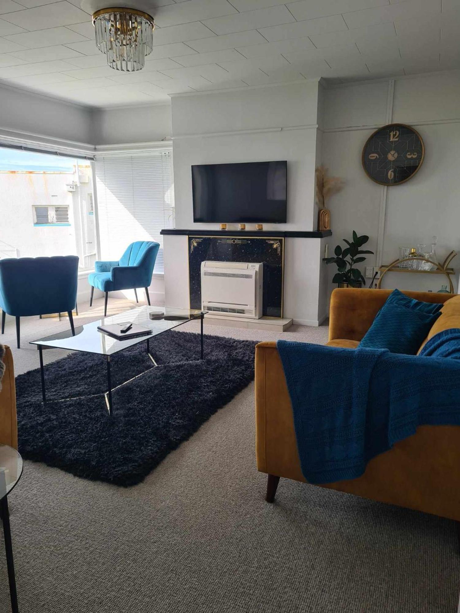 Apartamento Art Deco Beauty On The Bay Hill Timaru Exterior foto